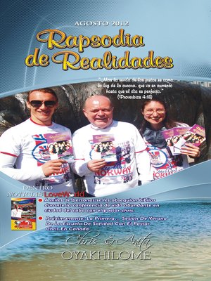 cover image of Rhapsody of Realities August 2012 Spanish Edition